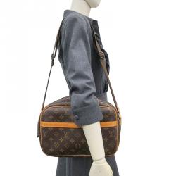 مملوكة مسبقًا حقيبة لوي فيتون ريبورتر كانفاس مونوغرامي PM