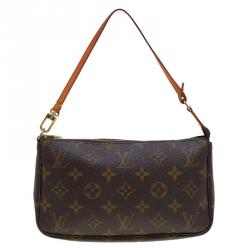 مملوكة مسبقًا حقيبة إكسسوارات صغيرة لوي فيتون كانفاس مونوغرامي