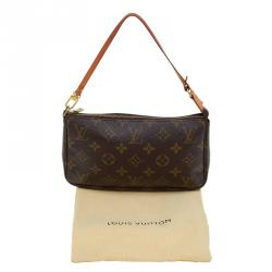 مملوكة مسبقًا حقيبة إكسسوارات صغيرة لوي فيتون كانفاس مونوغرامي