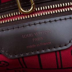 Louis Vuitton Damier Ebene Canvas Neverfull GM Bag