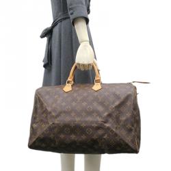 Pre Owned Louis Vuitton Monogram Canvas Speedy 40