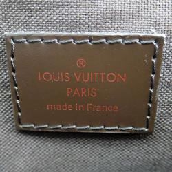 Pre Owned Louis Vuitton Damier Ebene Canvas Brooklyn PM Bag