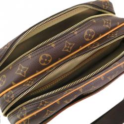 Pre Owned Louis Vuitton Monogram Canvas Reporter PM Bag