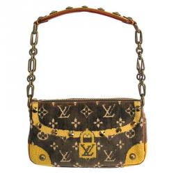 Pre Owned Louis Vuitton Limited Edition Trompe L'oeil Pochette Accessories Bag