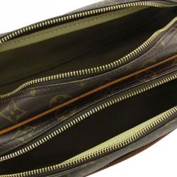 Pre Owned Louis Vuitton Monogram Canvas Reporter PM Bag