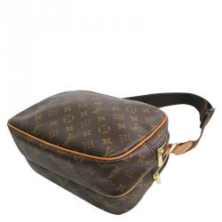 Pre Owned حقيبة لوي فيتون ريبورتر كانفاس مونوغرامي PM