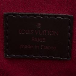Pre Owned Louis Vuitton Damier Ebene Canvas Trevi GM Bag