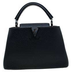 Louis Vuitton Capucines Bb Taurillon Leather Black - 2 For Sale on 1stDibs