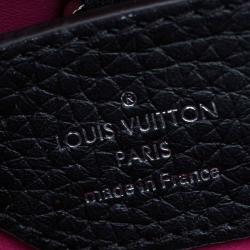 مملوكة مسبقًا حقيبة لوي فيتون كيبوسينيس جلد توريلون سوداء BB