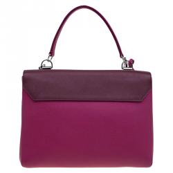 مملوكة مسبقًا Louis Vuitton Burgundy/Red Leather Lockme II Bag