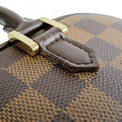 Pre Owned Louis Vuitton Damier Ebene Canvas Sarria Mini Top Handle Bag