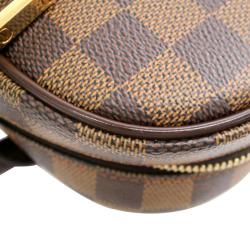 Pre Owned Louis Vuitton Damier Ebene Canvas Sarria Mini Top Handle Bag