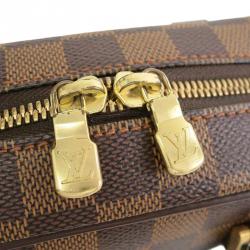 Pre Owned Louis Vuitton Damier Ebene Canvas Sarria Mini Top Handle Bag