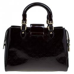 مملوكة مسبقًا حقيبة لوي فيتون ميلروز افينو فيرنيه مونوغرامي عنابية