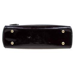 مملوكة مسبقًا حقيبة لوي فيتون ميلروز افينو فيرنيه مونوغرامي عنابية