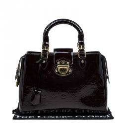 مملوكة مسبقًا حقيبة لوي فيتون ميلروز افينو فيرنيه مونوغرامي عنابية