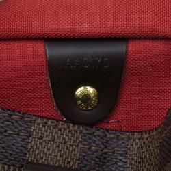Pre Owned Louis Vuitton Damier Ebene Canvas Speedy 25 Bag