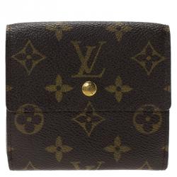 Louis Vuitton Monogram Canvas Compact Tri-Fold Wallet Louis