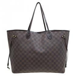 Louis Vuitton Damier Ebene Canvas Neverfull GM Bag