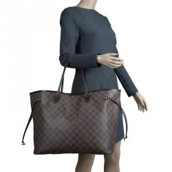 Louis Vuitton Damier Ebene Canvas Neverfull GM Bag