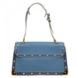 مملوكة مسبقًا Louis Vuitton Light Blue Suhali Leather Le Talentueux Bag