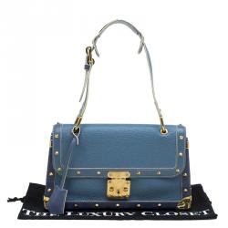 مملوكة مسبقًا Louis Vuitton Light Blue Suhali Leather Le Talentueux Bag