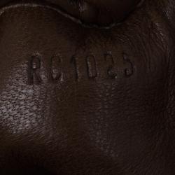 مملوكة مسبقًا Louis Vuitton Yellow Suede Limited Edition Onatah Fleurs PM Bag