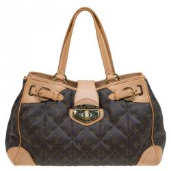 Etoile shopper cloth bag Louis Vuitton Brown in Cloth - 15885546