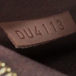 Pre Owned Louis Vuitton Monogram Canvas Pochette Metis Bag