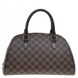 Pre Owned Louis Vuitton Damier Ebene Canvas Ribera MM Bag