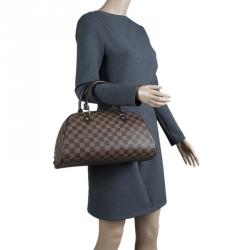 Pre Owned Louis Vuitton Damier Ebene Canvas Ribera MM Bag