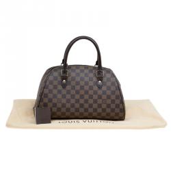 Pre Owned Louis Vuitton Damier Ebene Canvas Ribera MM Bag