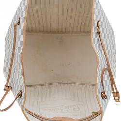 Louis Vuitton Damier Azur Canvas Neverfull GM Bag