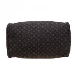 Pre Owned Louis Vuitton Fusain Monogram Idylle Speedy 30 Bag