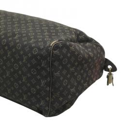 Louis Vuitton Ebene Monogram Mini Lin Speedy 30