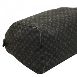 Louis Vuitton Ebene Monogram Mini Lin Speedy 30