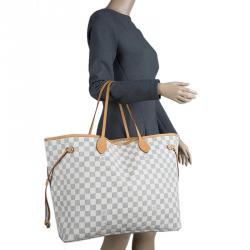 Louis Vuitton Damier Azur Canvas Neverfull GM Bag Louis Vuitton
