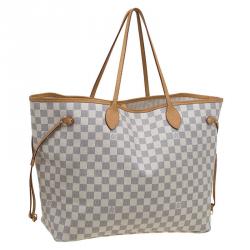 Louis Vuitton Damier Azur Canvas Neverfull GM Bag