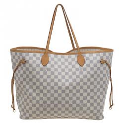 Louis Vuitton Damier Azur Canvas Neverfull GM Bag