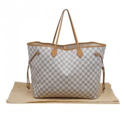 Louis Vuitton Damier Azur Canvas Neverfull GM Bag