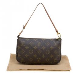 Pre Owned Louis Vuitton Monogram Canvas Pochette Accessoires
