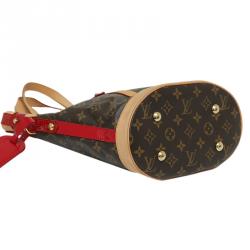 Pre Owned Louis Vuitton Monogram Canvas Limited Edition Rubis Salina PM Bag
