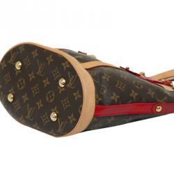 Pre Owned Louis Vuitton Monogram Canvas Limited Edition Rubis Salina PM Bag