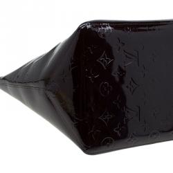 مملوكة مسبقًا Louis Vuitton Amarante Monogram Vernis Bellevue PM Bag