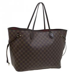 Louis Vuitton Damier Ebene Canvas Neverfull GM Bag