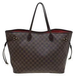 Louis Vuitton Damier Ebene Canvas Neverfull GM Bag