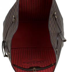 Louis Vuitton Damier Ebene Canvas Neverfull GM Bag