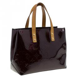 مملوكة مسبقًا حقيبة لوي فيتون ريدي فيرنيه مونوغرامي عنابية PM