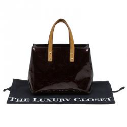 مملوكة مسبقًا حقيبة لوي فيتون ريدي فيرنيه مونوغرامي عنابية PM