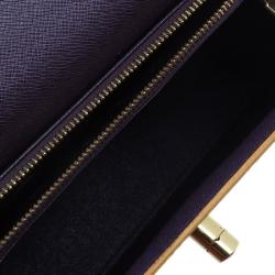 Pre Owned حقيبة يد لوي فيتون إيبي ماليشيربيس جلد أصفر